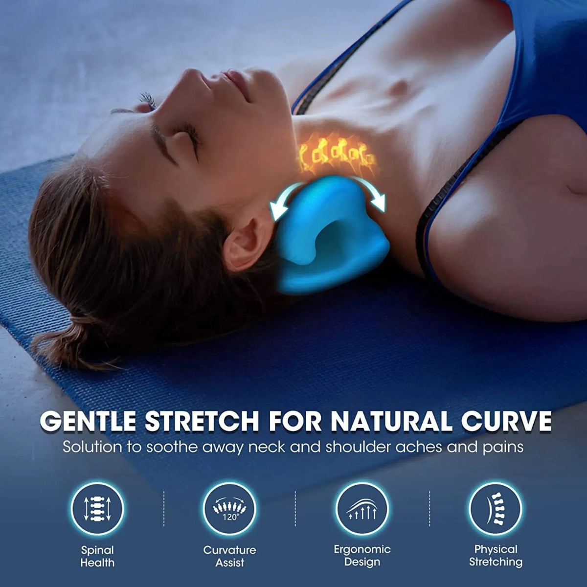 Fenoss® Orthopedic C-Shaped Pillow