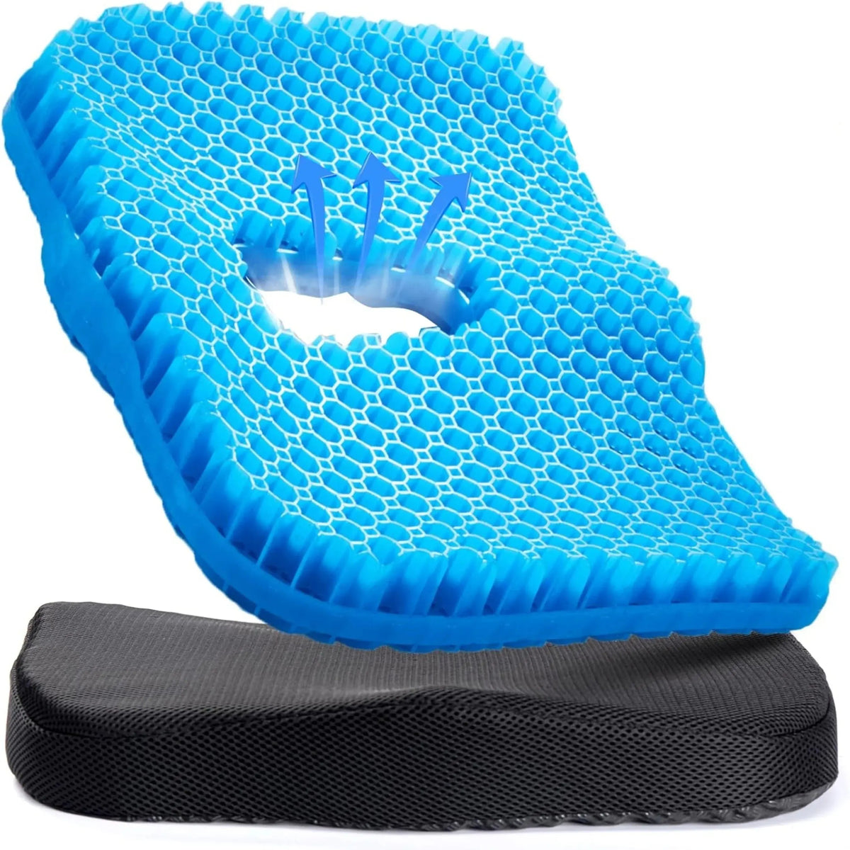 Fenoss® Silicone Gel Honeycomb Seat Cushion