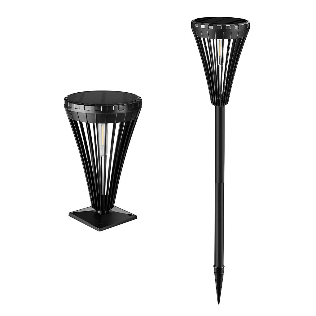 Modern ABS Solar Pathway Light – Tapered for Gardens