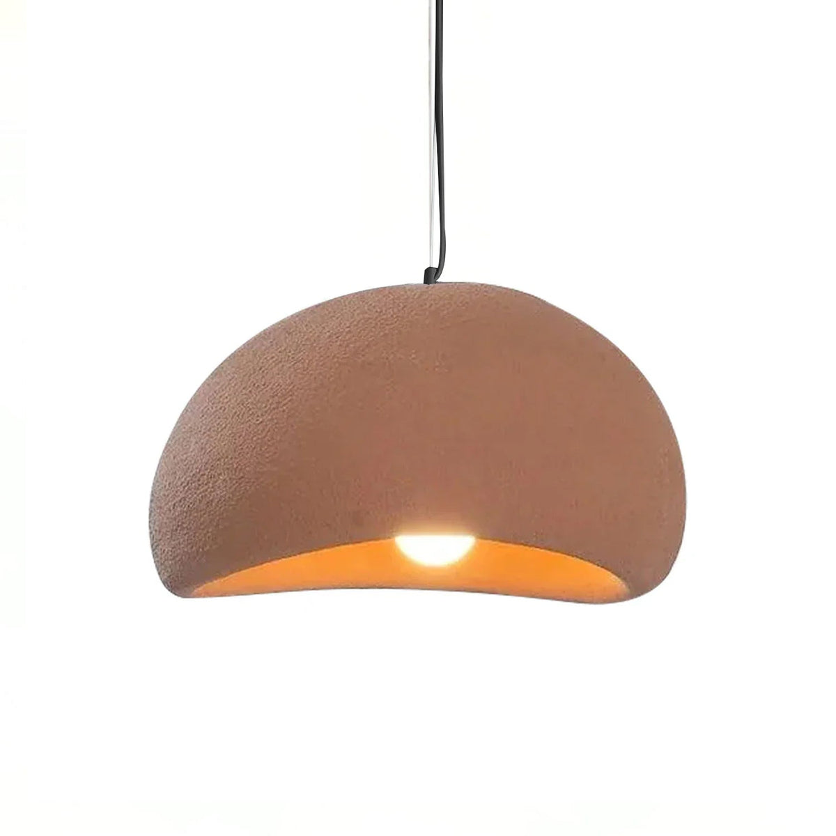Organic White Cloud Pendant Light – Sphere Shade