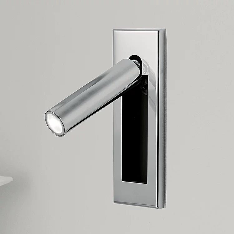 Minimalist Metal Recessed Sconce – Folding Bedside