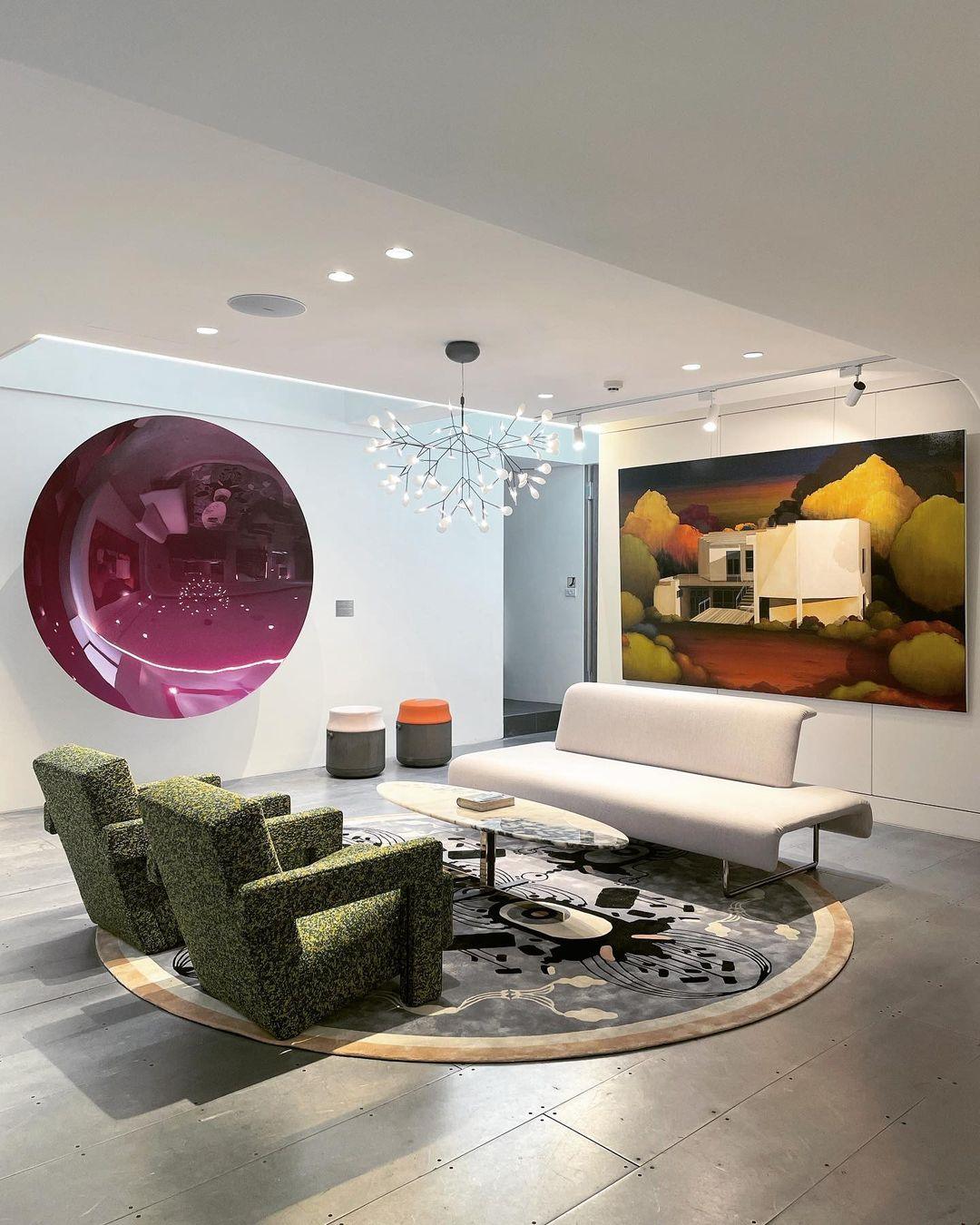 Modern Black Metal Branch Chandelier – Firefly LED