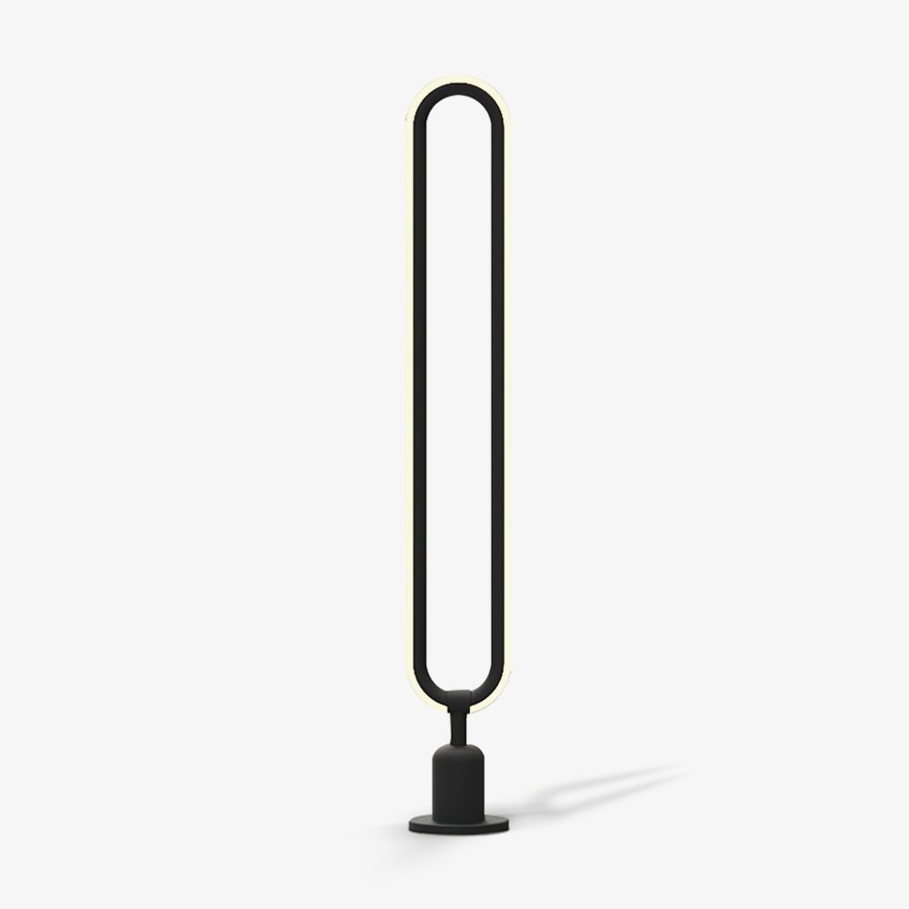 Modern Black Garden Light – Slim Bollard Light for Pathway