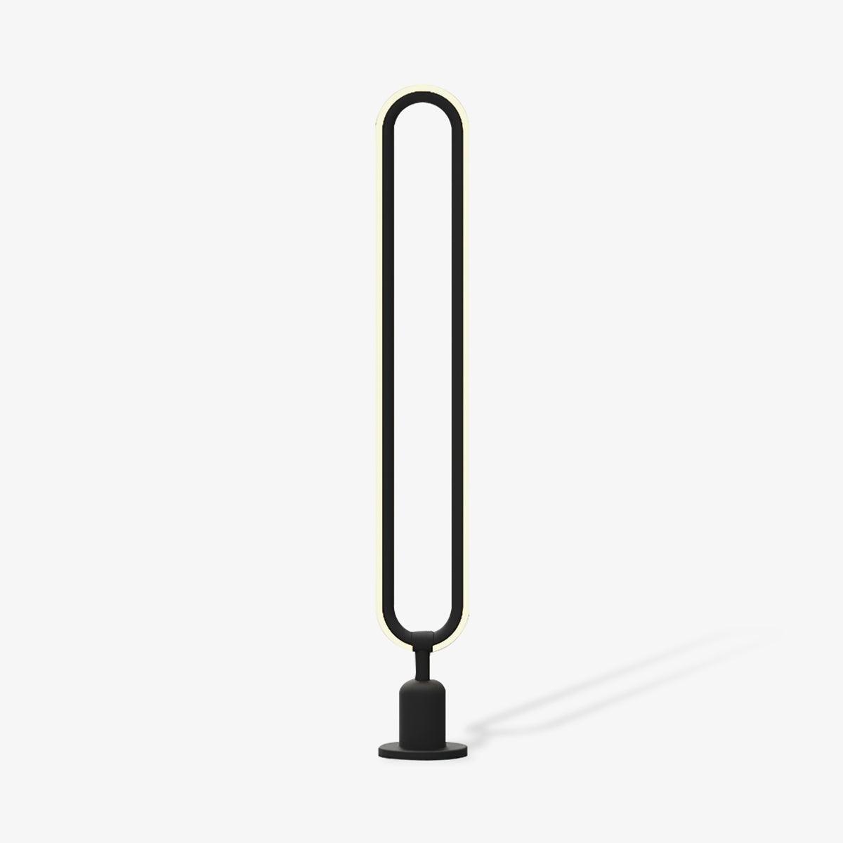 Modern Black Garden Light – Slim Bollard Light for Pathway
