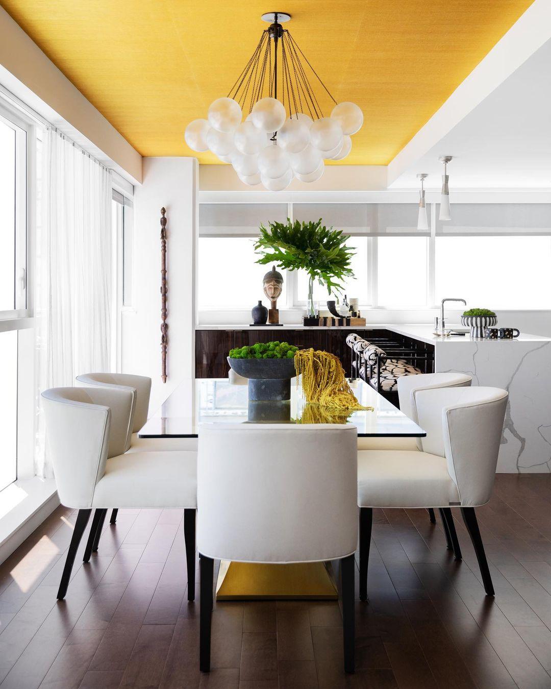 Modern Gold Glass Bubble Chandelier – Sphere Cluster