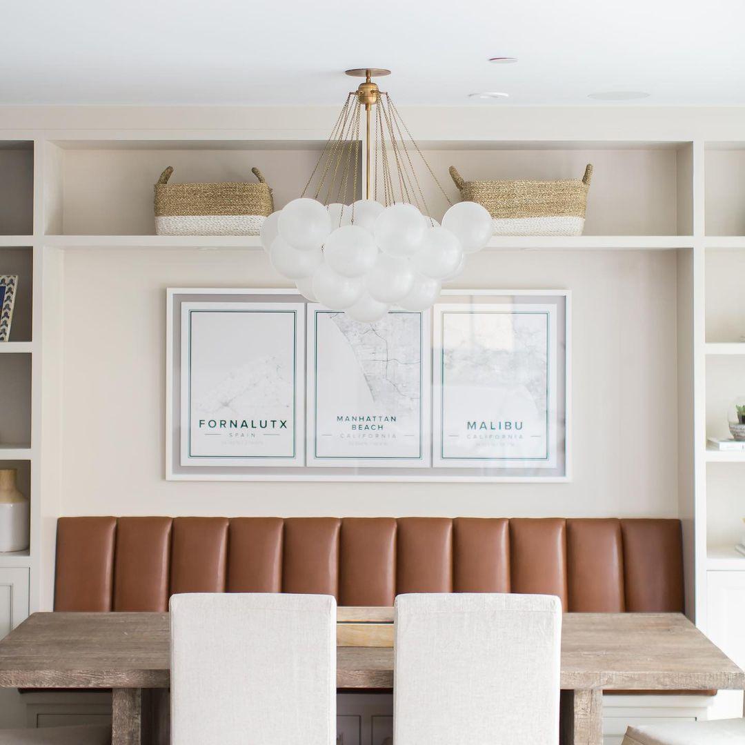 Modern Gold Glass Bubble Chandelier – Sphere Cluster