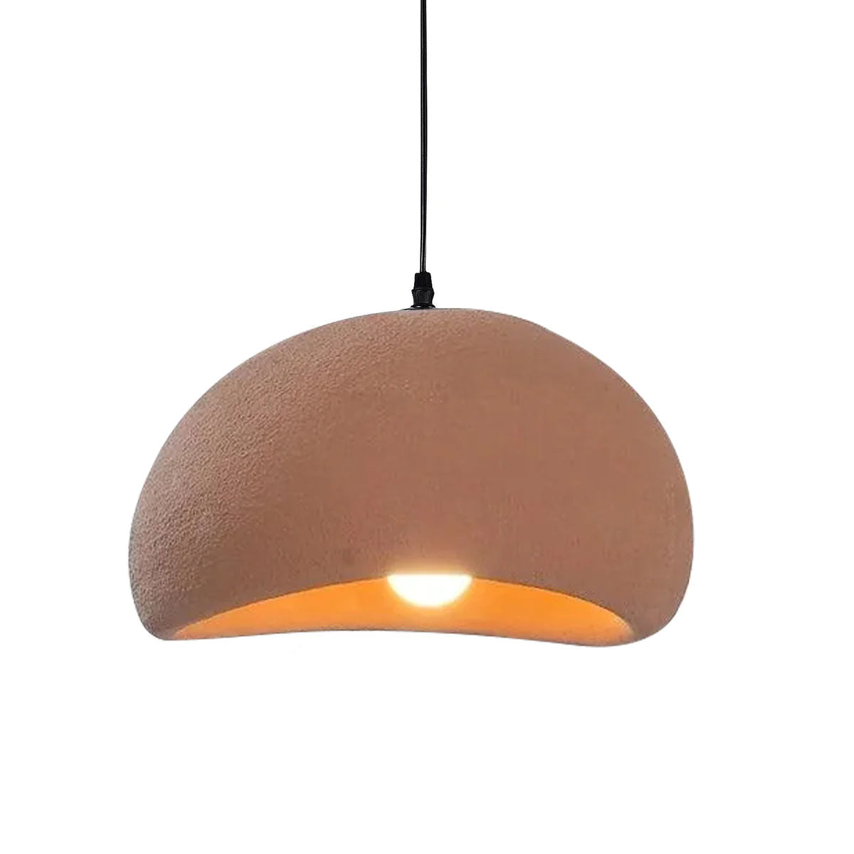 Organic White Cloud Pendant Light – Sphere Shade
