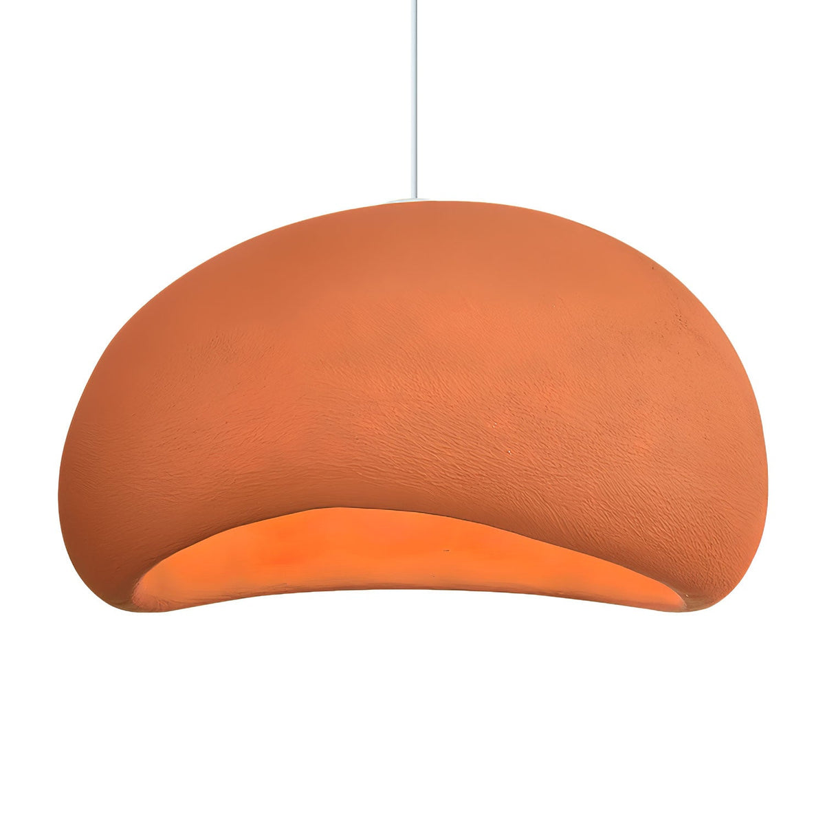 Organic White Cloud Pendant Light – Sphere Shade