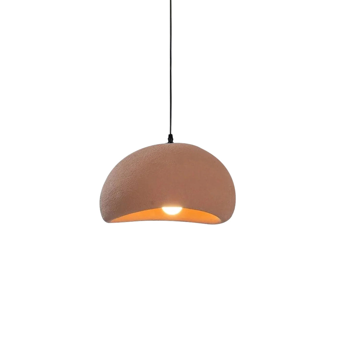 Organic White Cloud Pendant Light – Sphere Shade