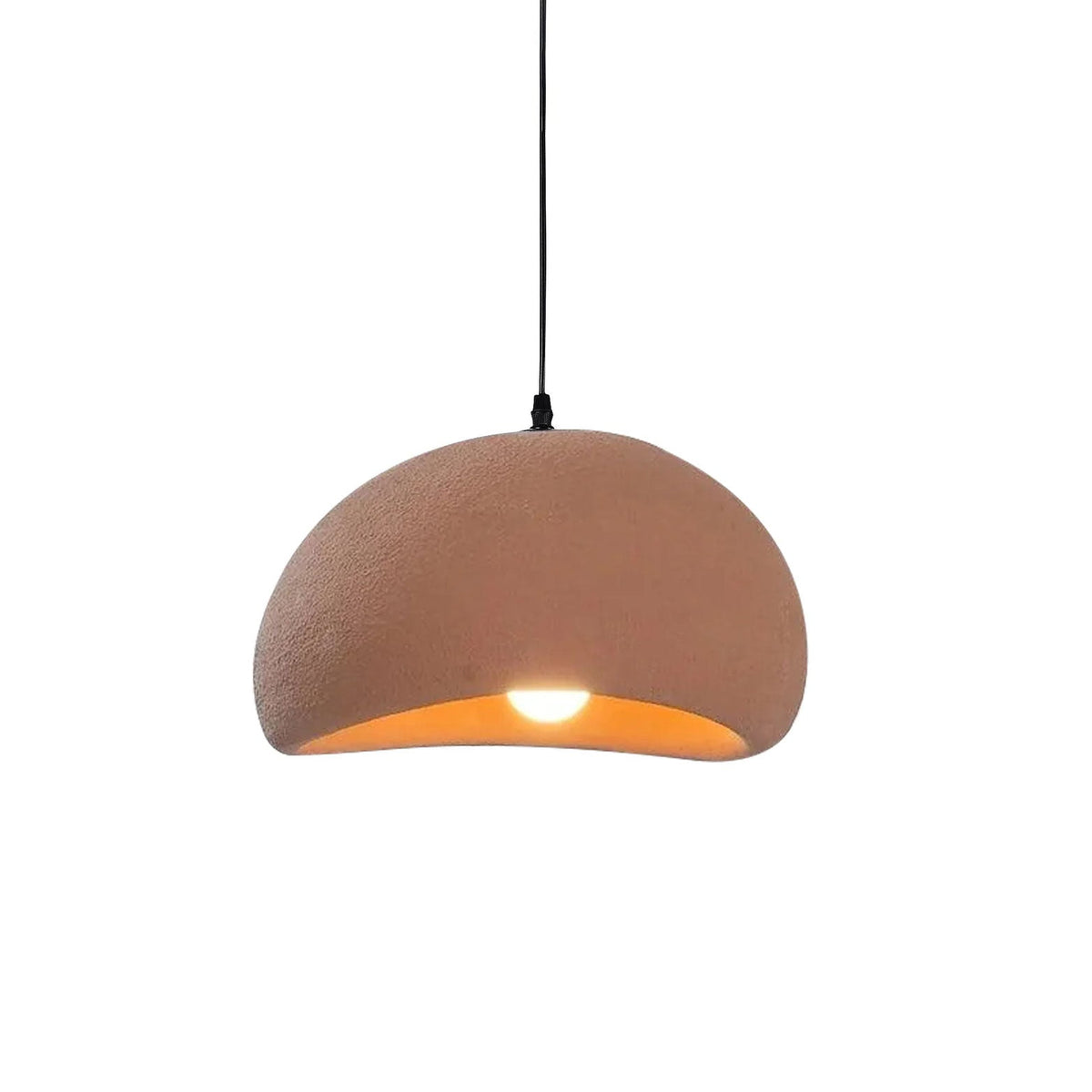 Organic White Cloud Pendant Light – Sphere Shade