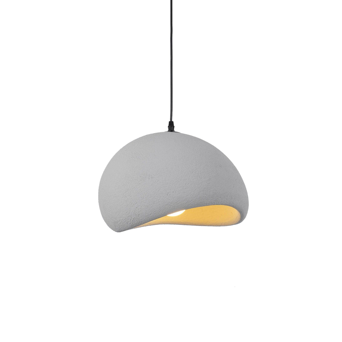 Organic White Cloud Pendant Light – Sphere Shade