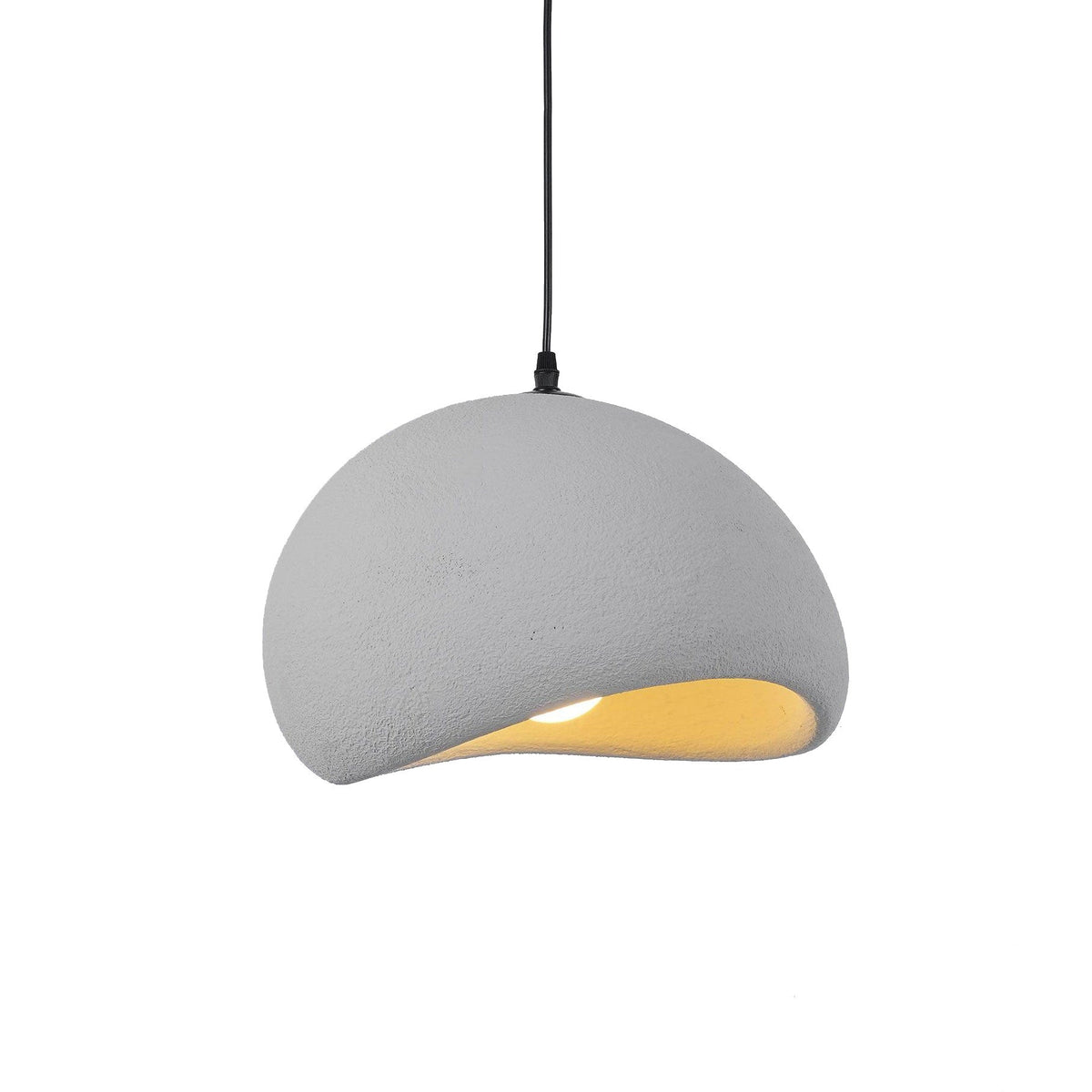 Organic White Cloud Pendant Light – Sphere Shade