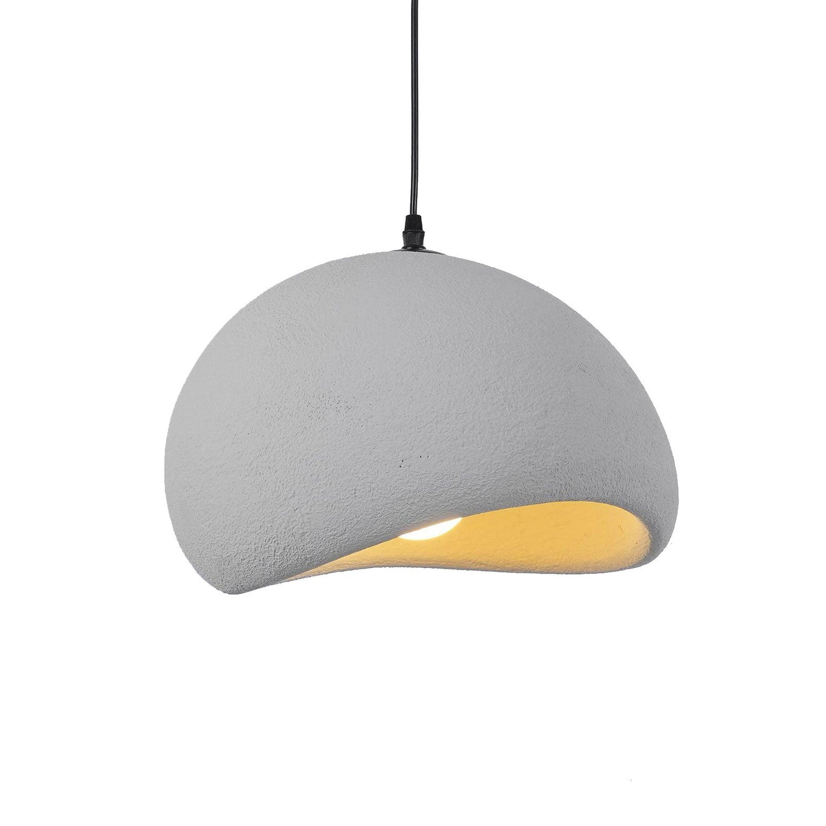 Organic White Cloud Pendant Light – Sphere Shade