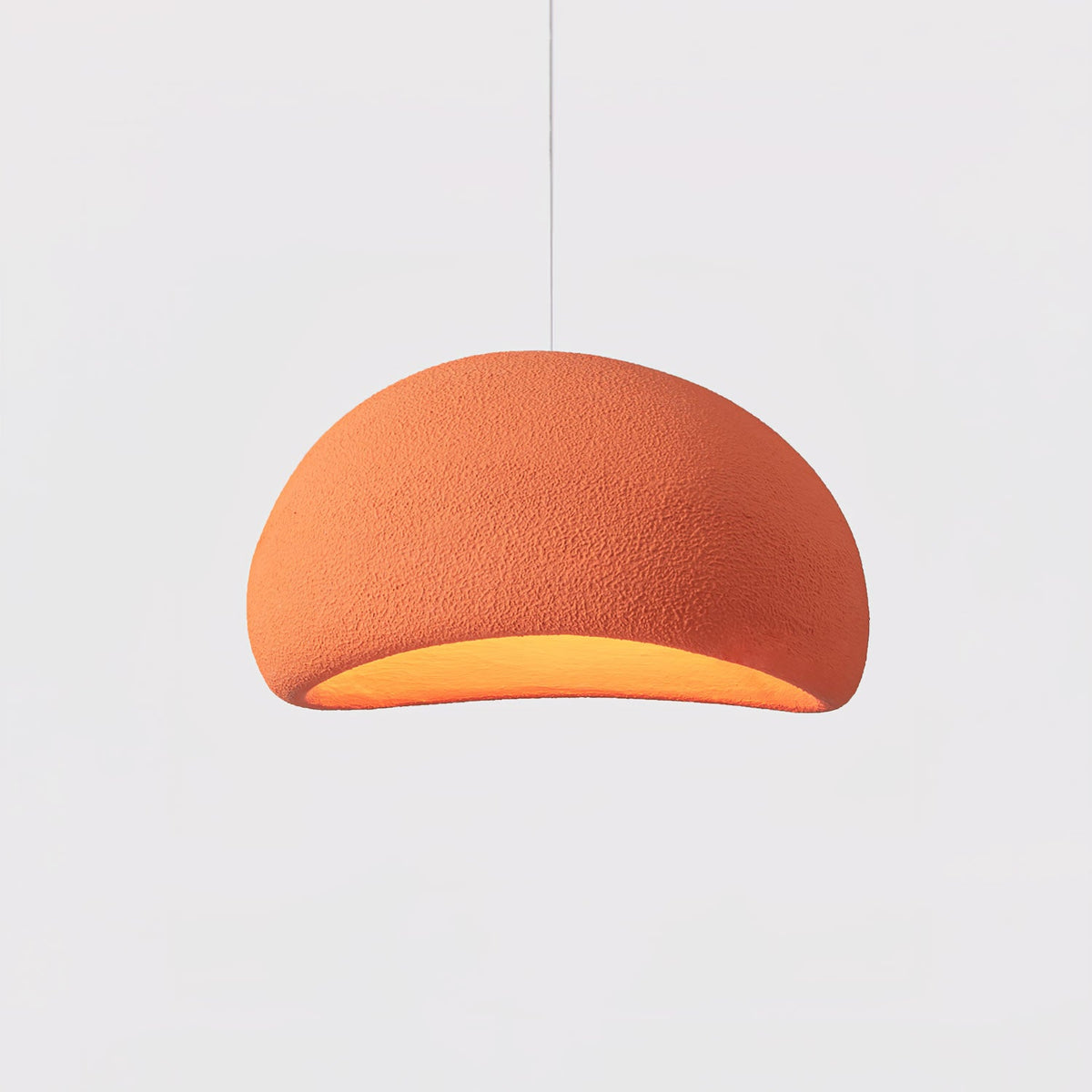 Organic White Cloud Pendant Light – Sphere Shade