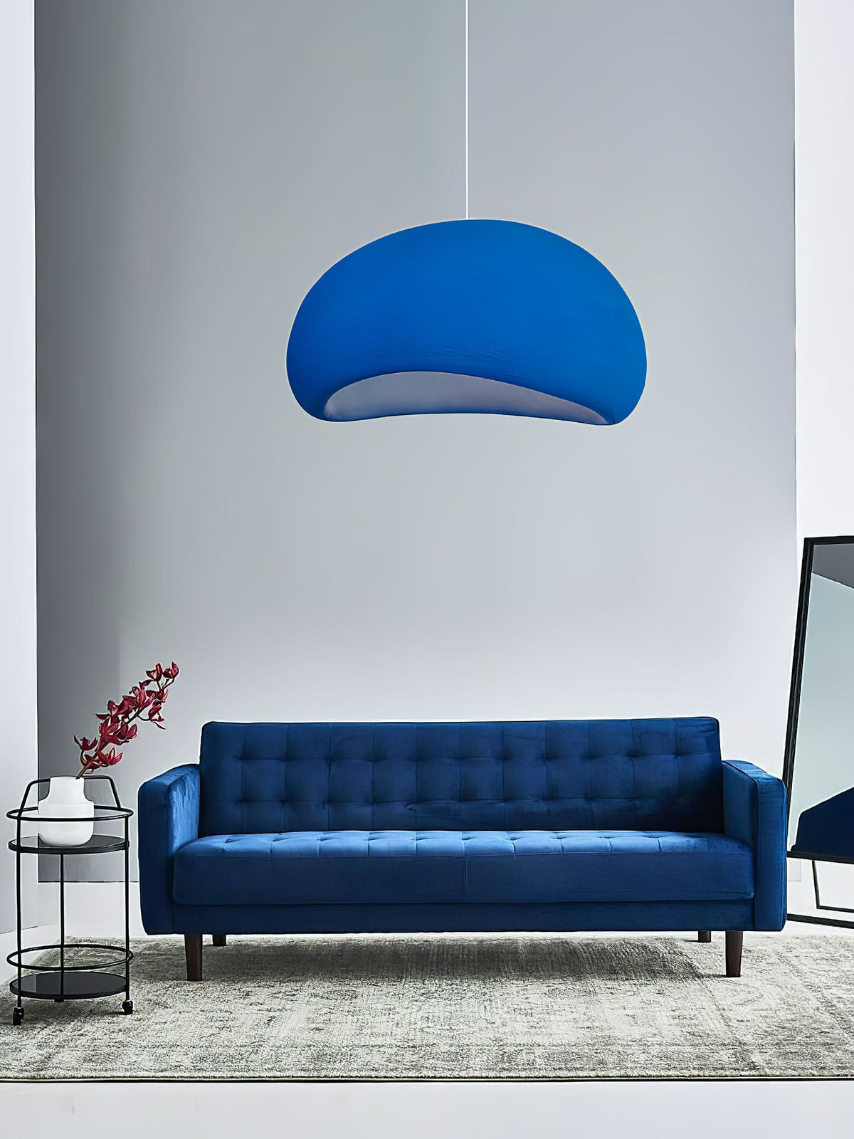 Organic White Cloud Pendant Light – Sphere Shade