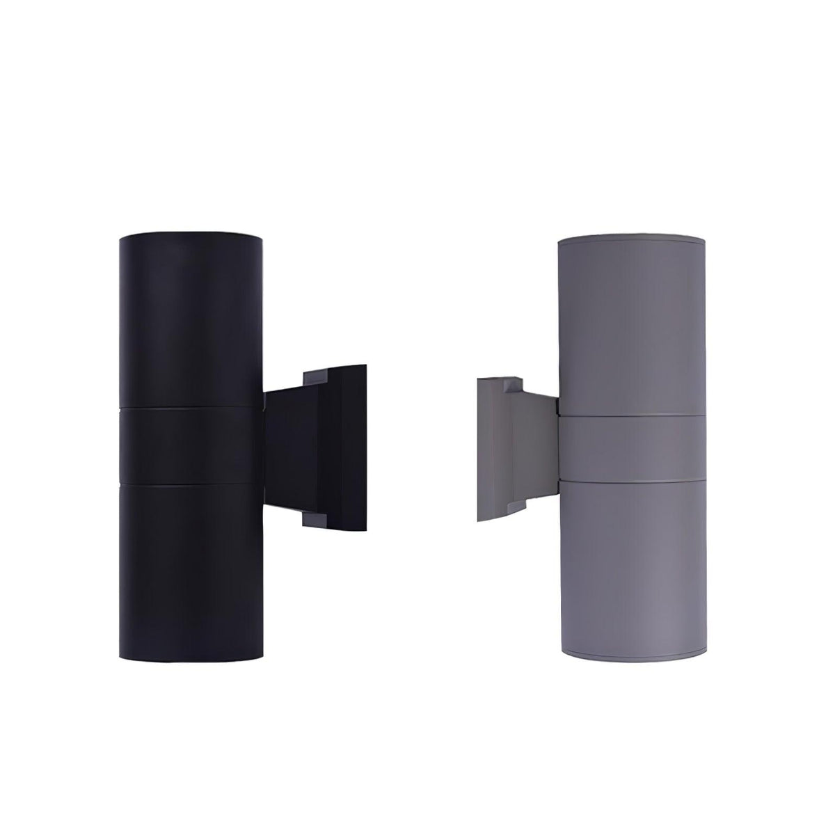Modern Black Cylinder Wall Light – Outdoor Sconce for Porch