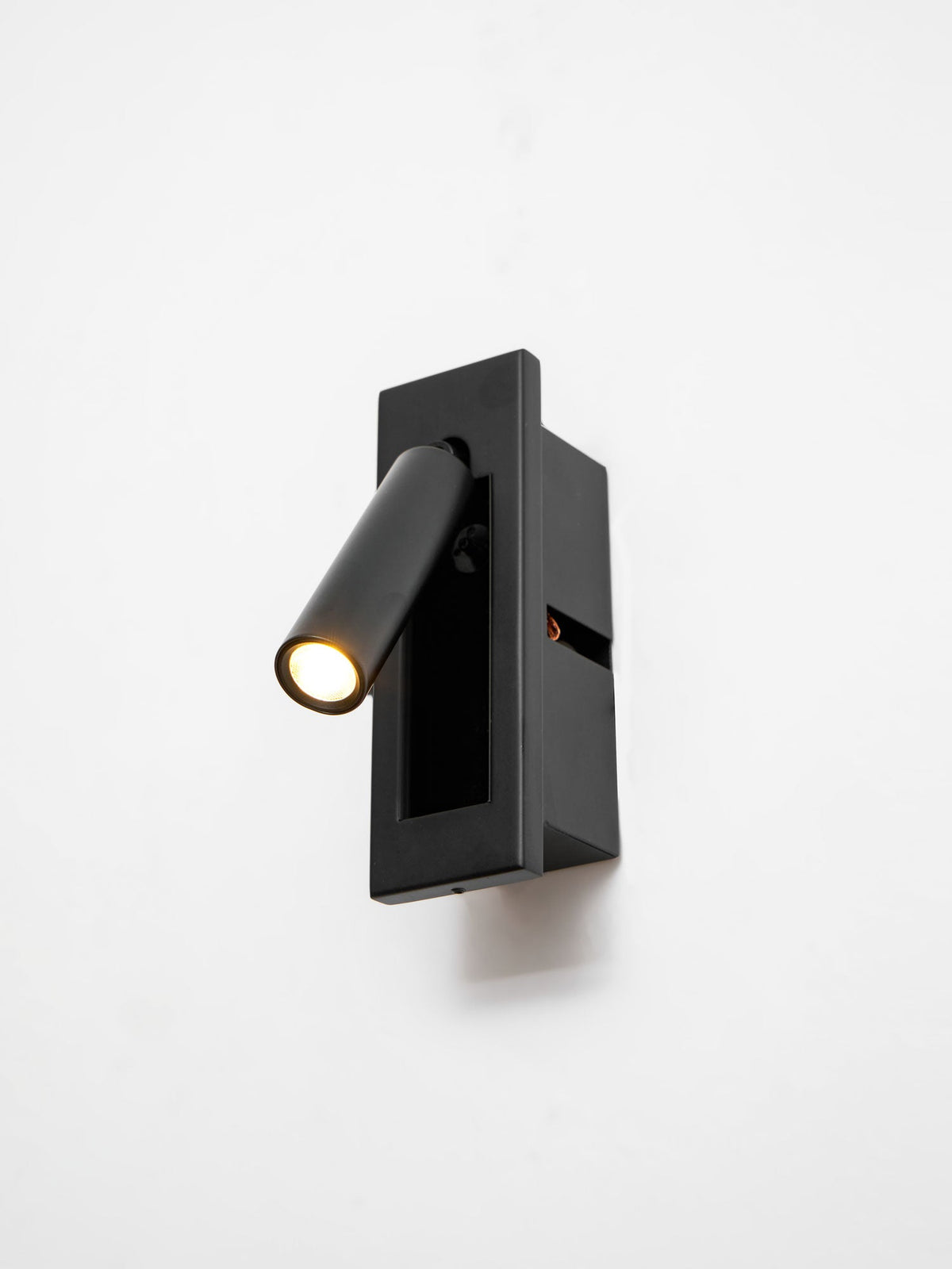 Minimalist Metal Recessed Sconce – Folding Bedside