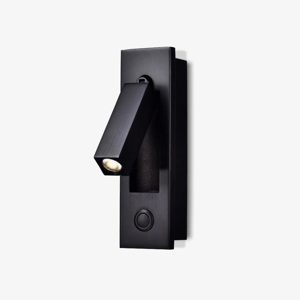 Minimalist Metal Recessed Sconce – Folding Bedside