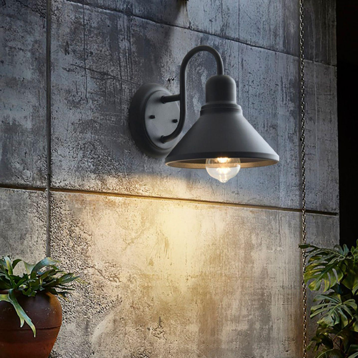 Farmhouse Black Cage Wall Light – Outdoor Sconce for Porch