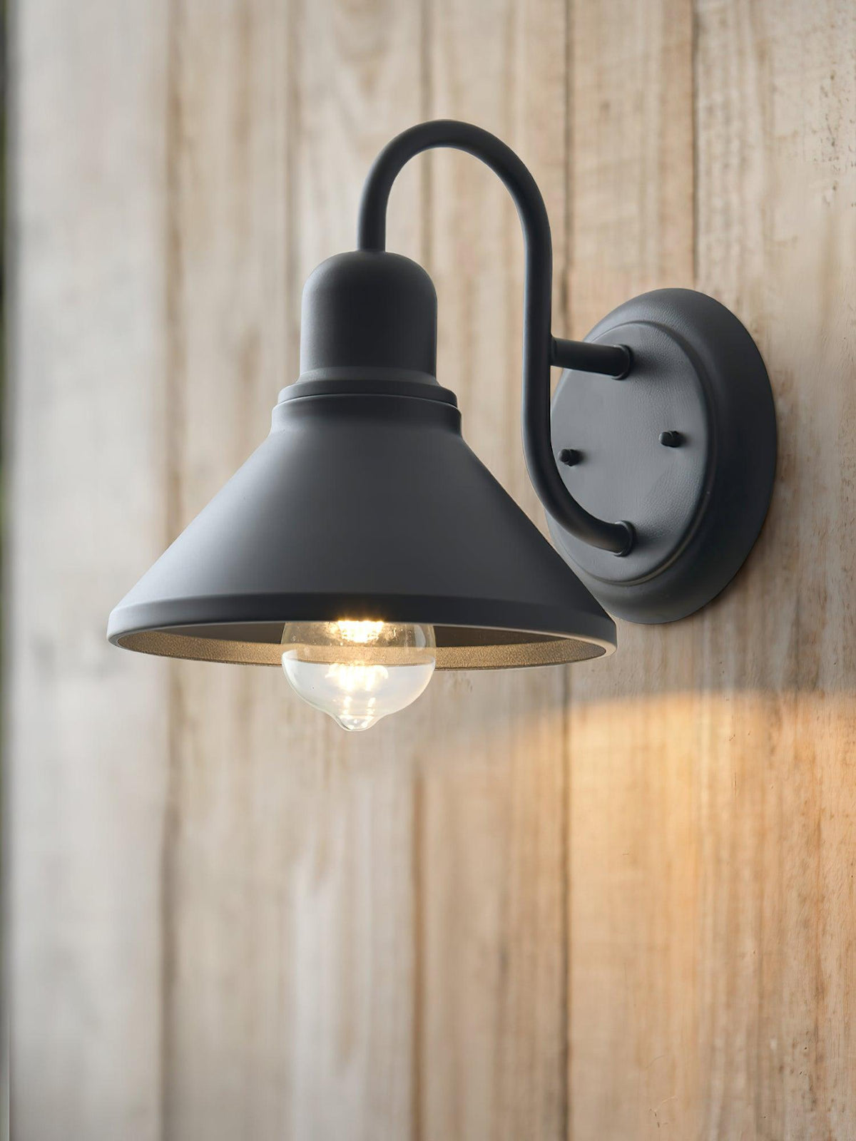 Farmhouse Black Cage Wall Light – Outdoor Sconce for Porch
