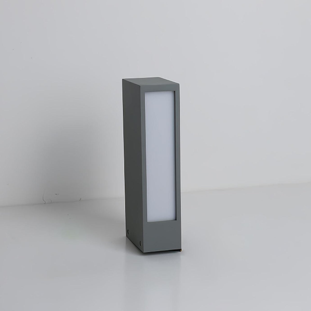Modern Black Path Light – Slim Bollard Light for Walkway