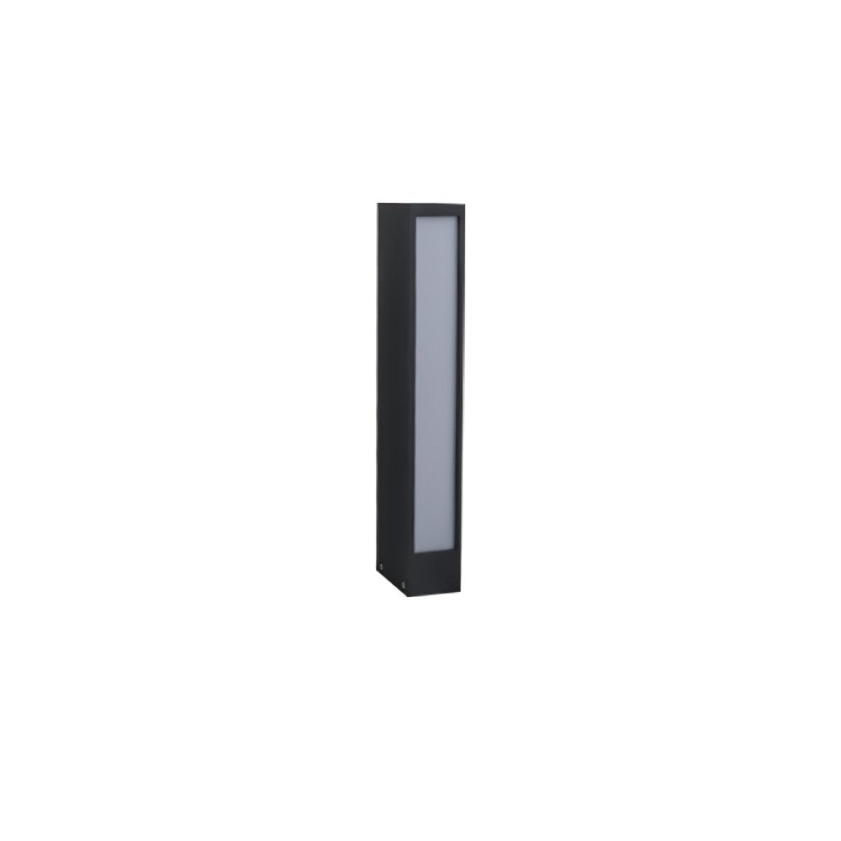 Modern Black Path Light – Slim Bollard Light for Walkway
