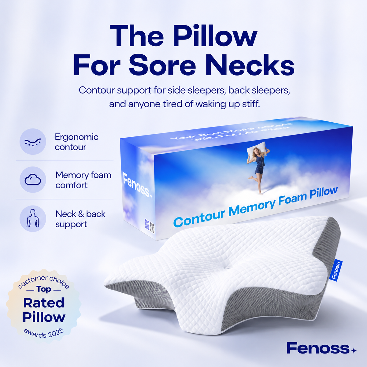 Fenoss® Relief Contour Pillow