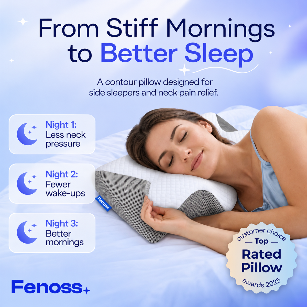 Fenoss® Relief Contour Pillow