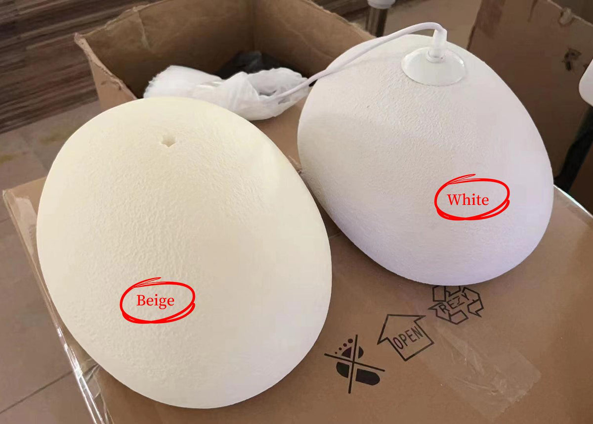 Organic White Cloud Pendant Light – Sphere Shade