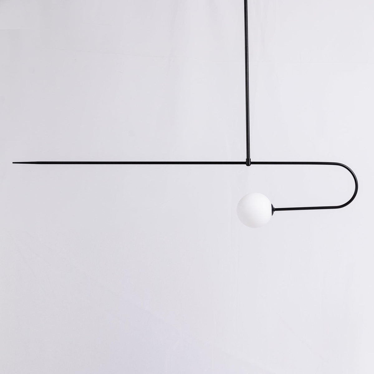 Modern Gold Metal Arc Chandelier – Globe Pendants