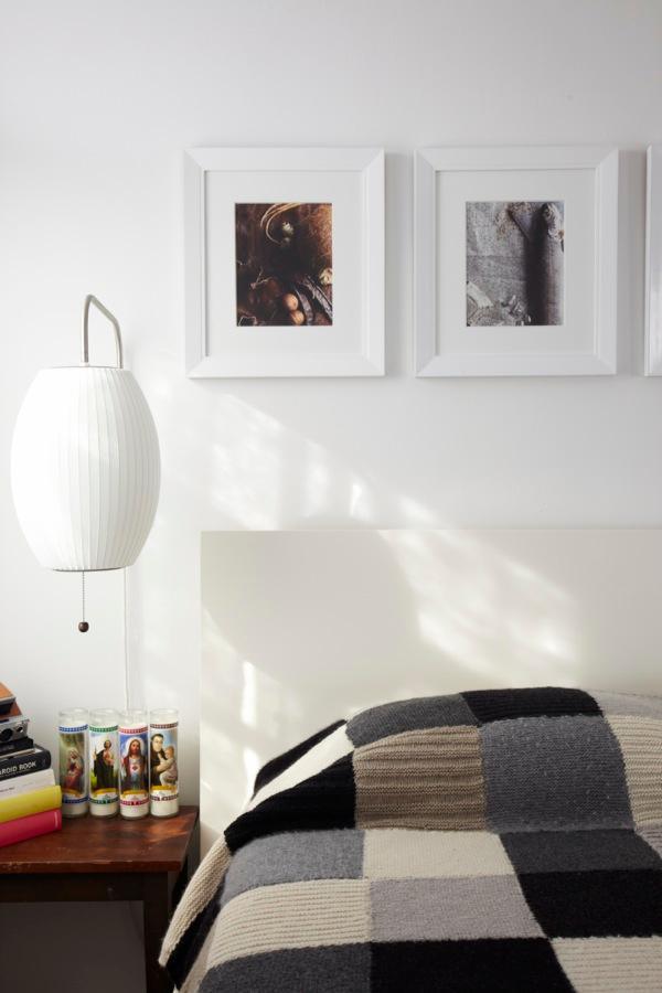 Mid-Century Walnut Bubble Sconce – Swivel Plug-In