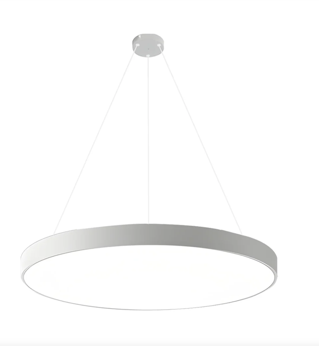 Fenoss LED Ring Pendant Light Modern Hanging Dining Room and Office Chandelier