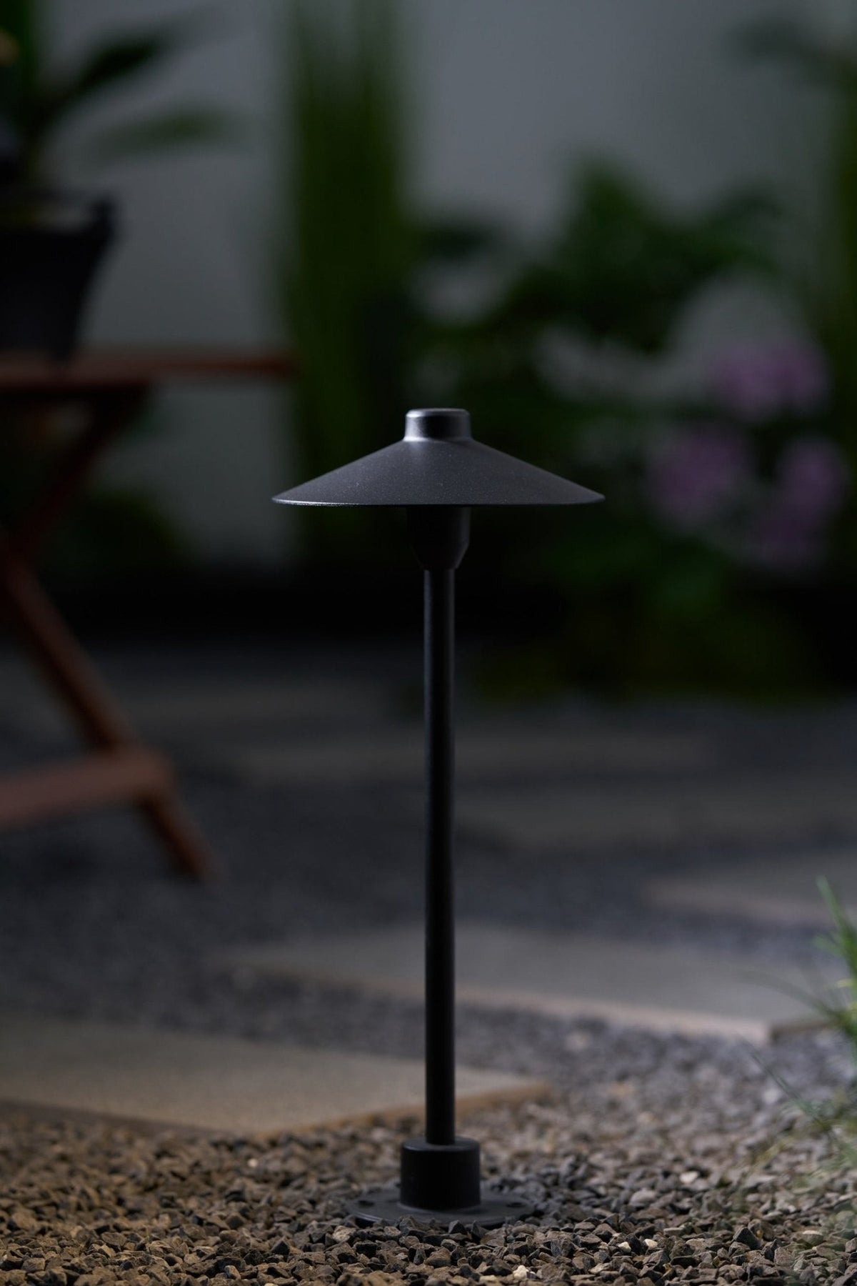 Bayside Modern Black Aluminum Outdoor Light