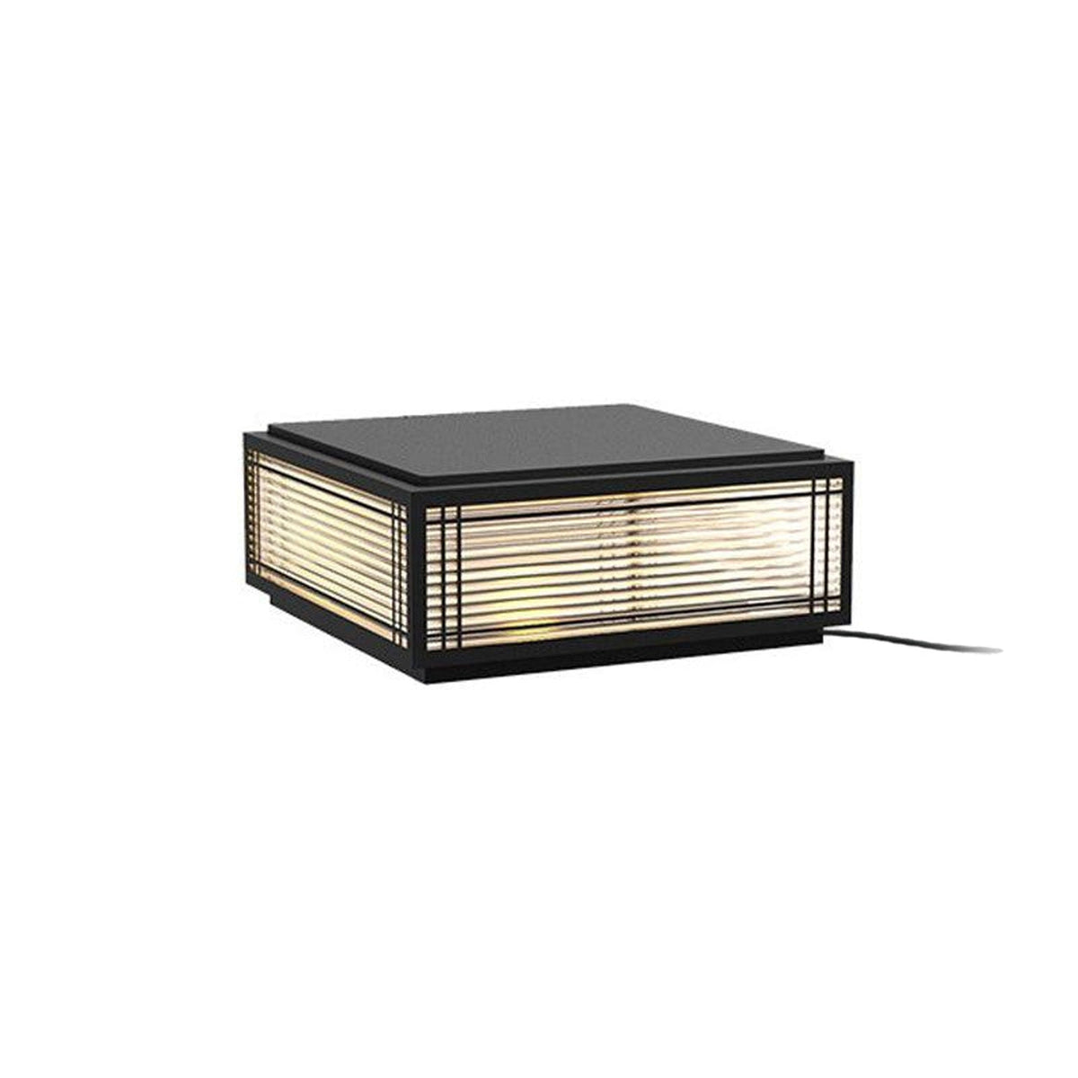 Classic Black Post Light – Solar Deck Light for Yard