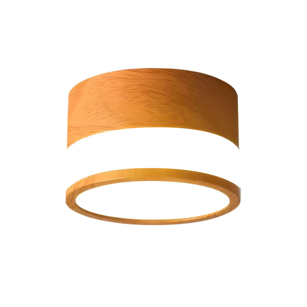 Modern Round Ceiling Light – Flush Mount Disc for Hallways