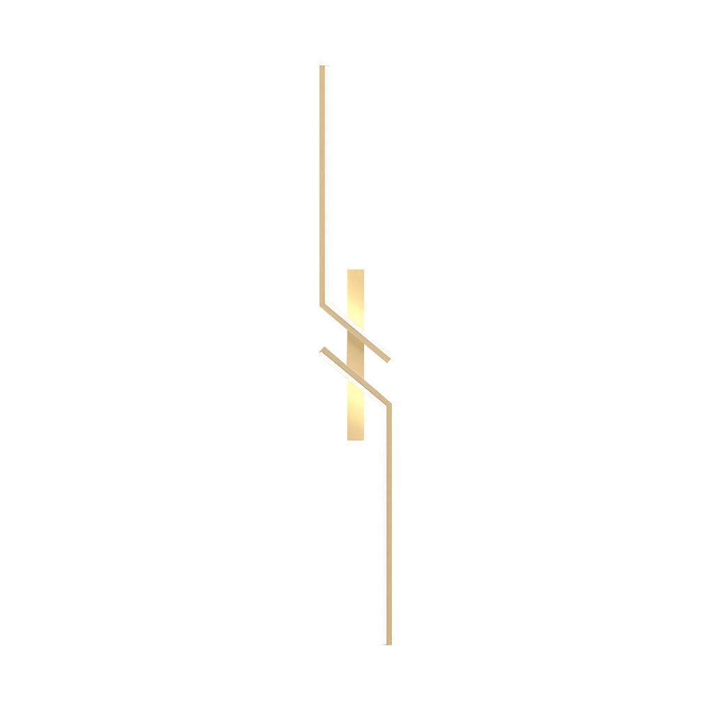 Modern Aluminum Wall Sconce – Geometric LED for Lounges