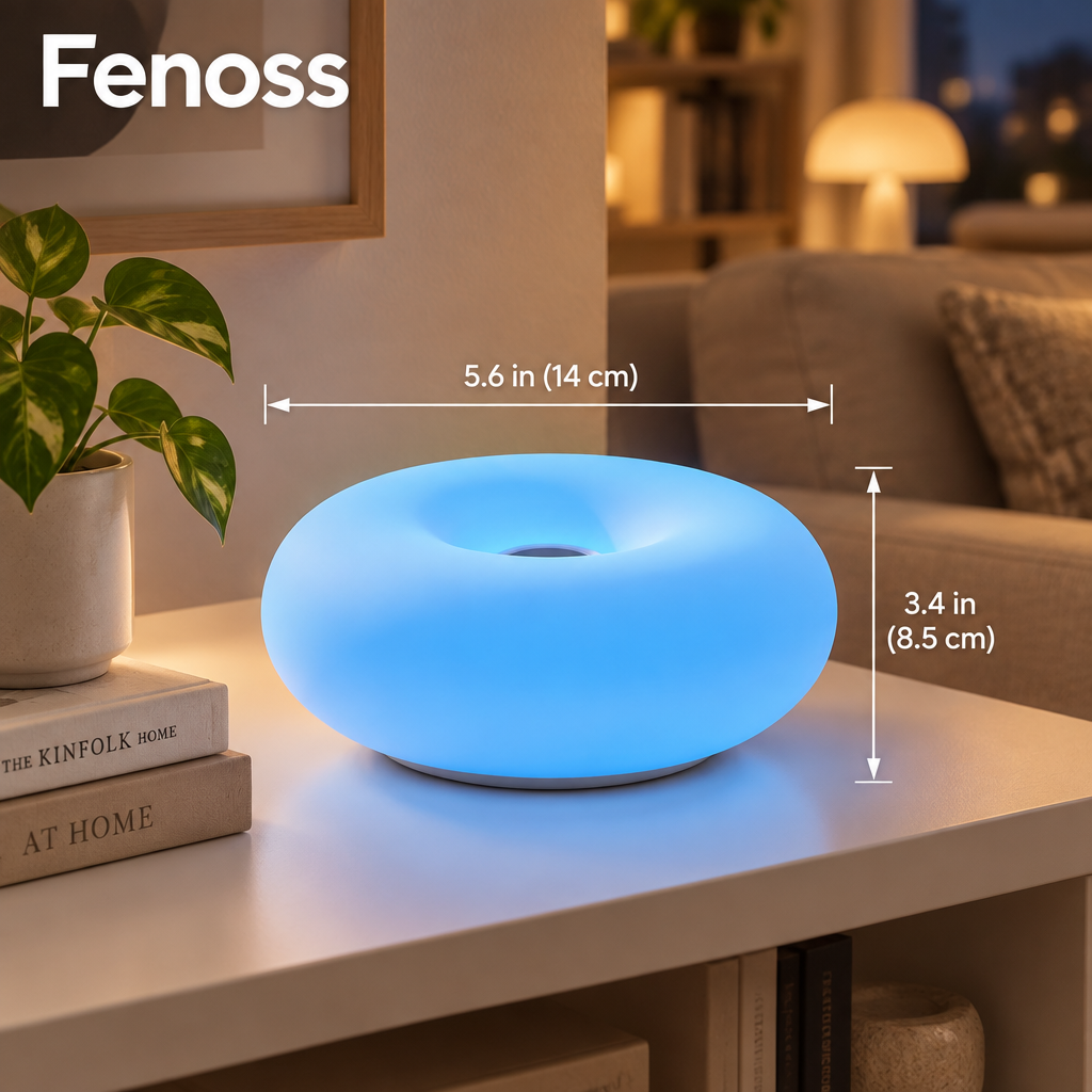 Fenoss Donut Table Lamp dimensions