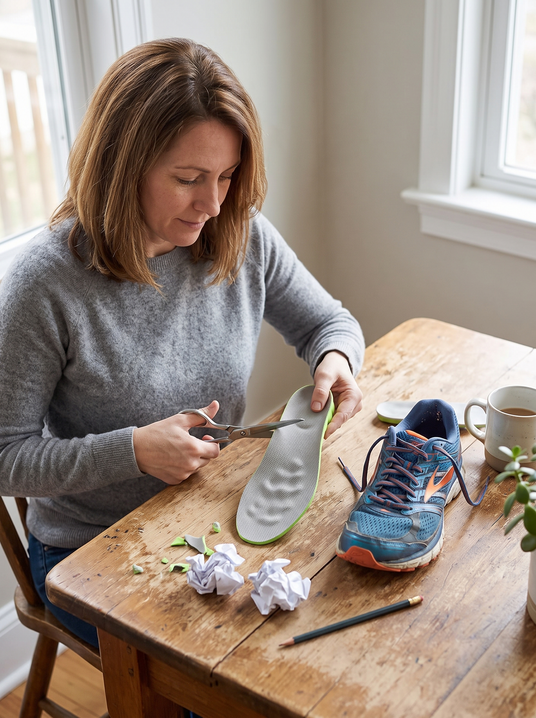Fenoss Comfort Clouds Insoles lifestyle photo 2: Fits Any Shoe