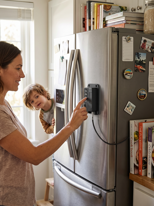 Fenoss Fridge Combination Lock lifestyle photo 1: Control What Opens