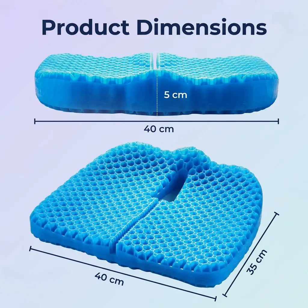 Fenoss® Silicone Gel Honeycomb Seat Cushion