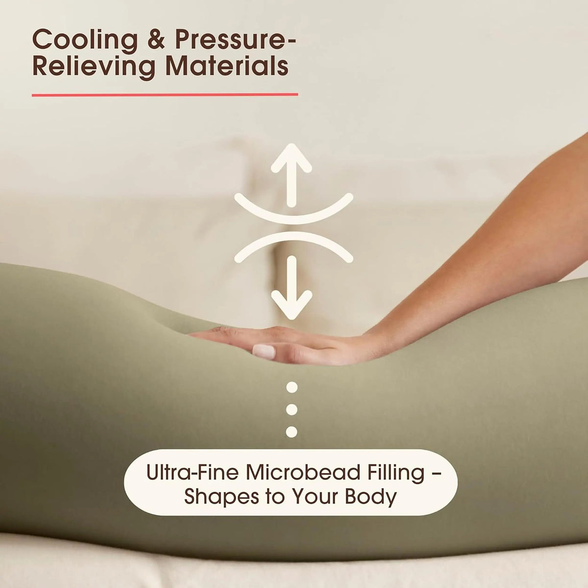 Fenoss® Full Body Support Adjustable Pregnancy Pillow
