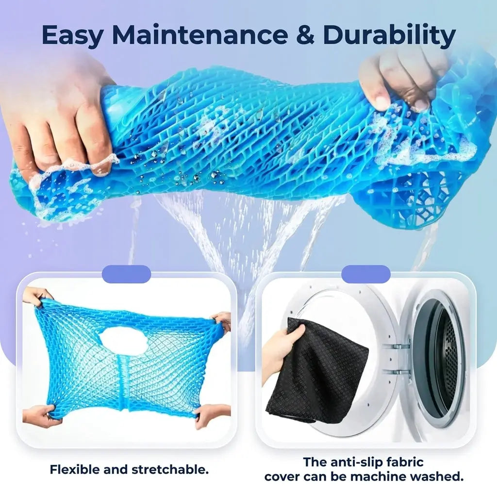 Fenoss® Silicone Gel Honeycomb Seat Cushion