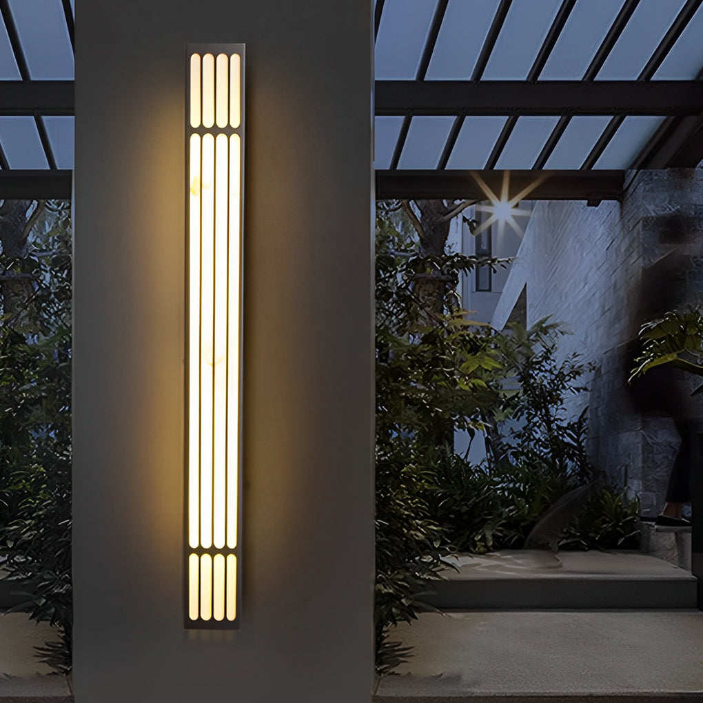 Aluminum Rectangular Wall Light – Up Down for Porches