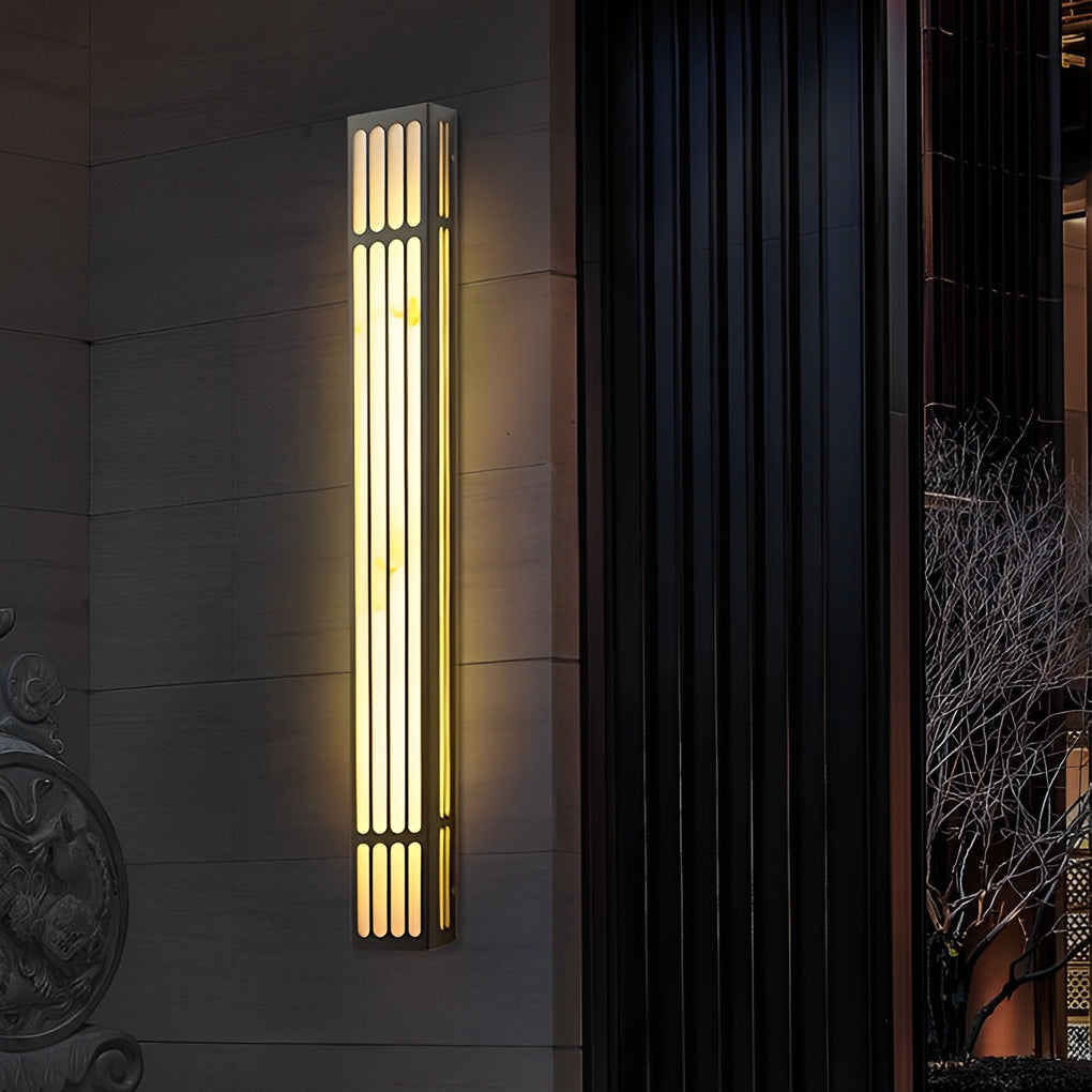 Aluminum Rectangular Wall Light – Up Down for Porches
