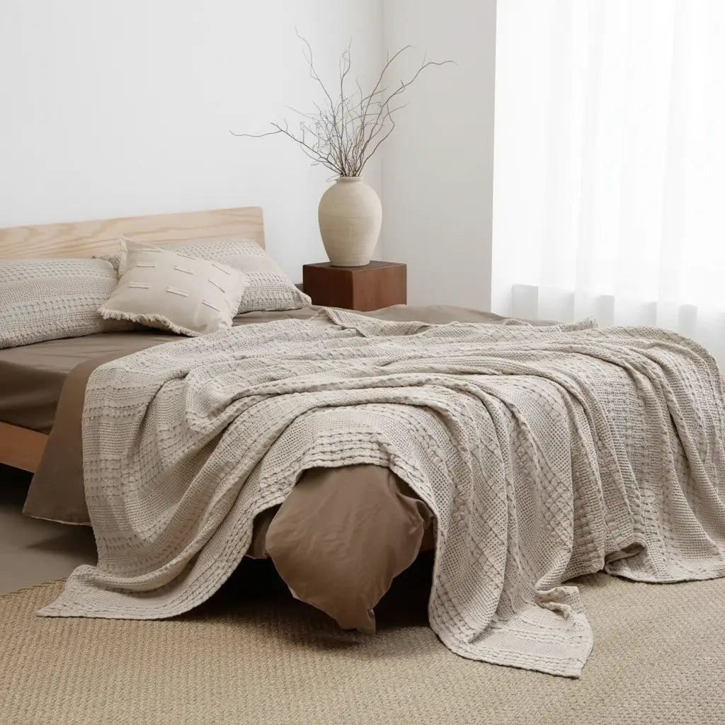 Fenoss® Breathable Cotton Blanket