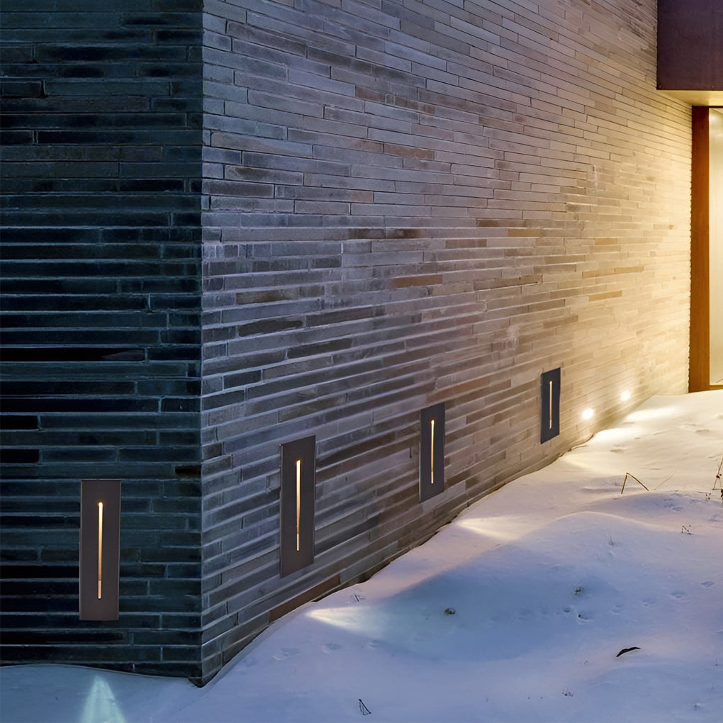 Aluminum Stair Light – Recessed Slit for Stairs
