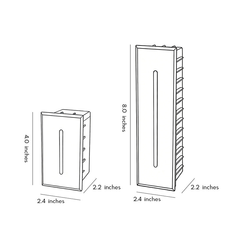 Aluminum Stair Light – Recessed Slit for Stairs
