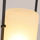 Modern Glass Lantern Table Lamp – Solar Lamp for Patio