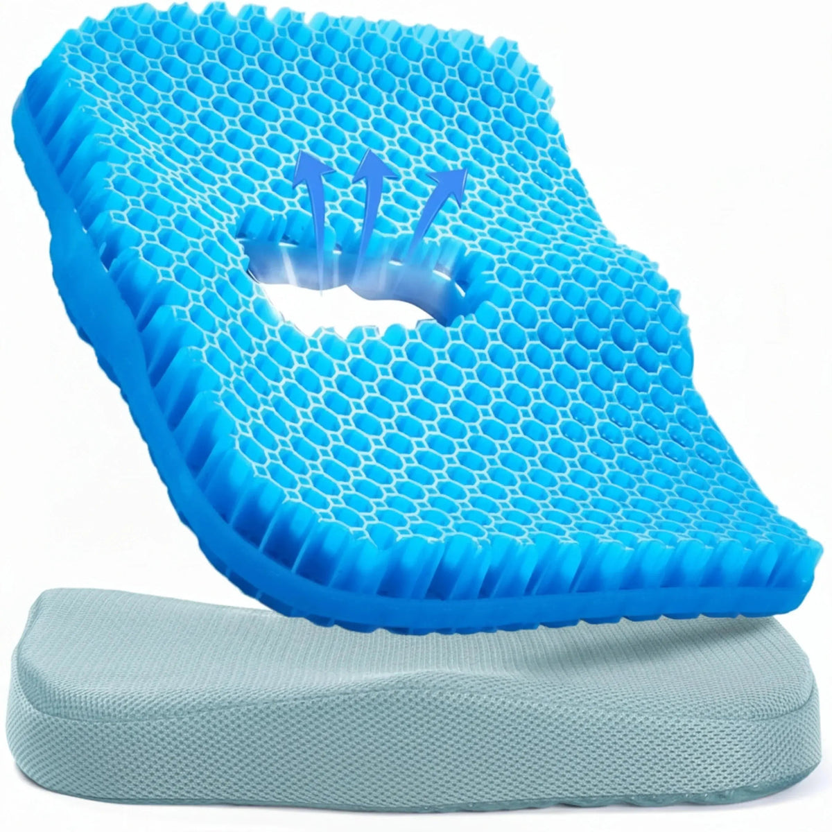 Fenoss® Silicone Gel Honeycomb Seat Cushion