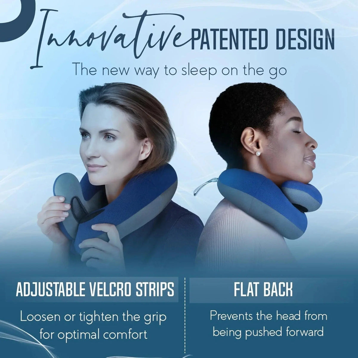Fenoss® Travel Pillow – Double Support